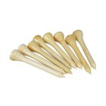 100 pices tees de golf support de balles de golf tee en bambou, clous de balle de golf tee ball pin ...