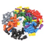 100pcs diam�tre pion en bois pi�ces de pion jeu d�echecs accessoires de jeu de soci�t� markingcolor ...