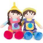 10865 - poupées en tissu noah&emma - lot de 2 10865 - poupées en tissu noah&emma - lot de 2