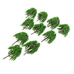 10pc 1:75 ho oo echelle en plastique modèle arbres train paysage 10pc 1:75 ho oo echelle en plastique modèle arbres train paysage