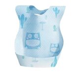 10x bavoirs jetables en papier pour enfants bavoirs jetables hz951