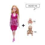 11, 5 pouces de mode, multifonctions, articulations, grossesse, bébé bébé bébé princesse barbie 11, 5 pouces de mode, multifonctions, articulations, grossesse, bébé bébé bébé princesse barbie