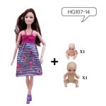 11, 5 pouces de mode, multifonctions, articulations, grossesse, bébé bébé bébé princesse barbie 11, 5 pouces de mode, multifonctions, articulations, grossesse, bébé bébé bébé princesse barbie