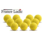 11 balles baby foot lige jaunes - bonzini