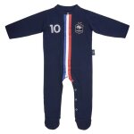 12 - 18 mois - grenouill�re b�b� gar�on fff - collection officielle equipe de france de football