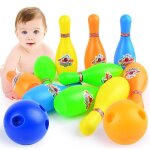 12 pices / ensemble jeux de sport pour bb, jeu de bowling, exercice, dveloppement de la capacit ...