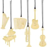 12 pices marque - pages en laiton clips de page d'instrument de musique marque - pages cahier de flchettes ...