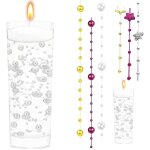 12 pièces perles et bougies flottantes, etanche, remplissage de vase de noël, perle d'eau, bougies perlées ... 12 pièces perles et bougies flottantes, etanche, remplissage de vase de noël, perle d'eau, bougies perlées ...