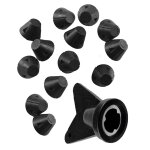 12 pices pointes de rechange pour chaussures football crampons filetes 5 mm 13