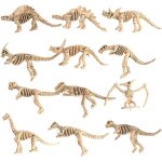 12 pièces squelette de fossiles de dinosaure d'excavation, jouets de simulation de dinosaure squelette ... 12 pièces squelette de fossiles de dinosaure d'excavation, jouets de simulation de dinosaure squelette ...