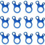 12 pi�ces tendeur de corde camping tendeur en alliage d'aluminium l�ger ajusteur de corde pour tente ...