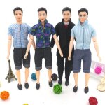 12 poupées de changement 30cm ken costume de robe de prince joint de tête de poupée masculine 12 poupées de changement 30cm ken costume de robe de prince joint de tête de poupée masculine