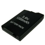 1200mah batterie pour psp 2000 / psp 3000 (noir)