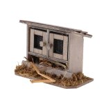 12me poulailler miniature, maison de poule, maisons de jardin ferique, mini artisanat dcoratif