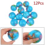 12pcs / set carte du monde boule de mousse earth ball jouets cadeau de noël 12pcs / set carte du monde boule de mousse earth ball jouets cadeau de noël