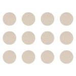 12x cache vis adh�sif autocollant diam�tre 40mm protection bouchon trou meuble, cachemire f512