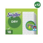 12x18 lingettes sches swiffer