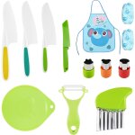 13 pices couteau pour enfants, ensemble de couteaux a dcouper pour enfants, ensemble de couteaux pour ...