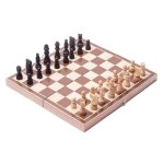 15  classique vintage standard pliant en bois jeu d'checs, sculpt a plateau de jeu avec la conception ...