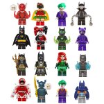 16 pices super hros dc mini figurines batman clown harley quinn the joker figurines blocs de construction ...