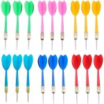 18 pièces flechettes pointes acier, flechette pointe acier, flechette pointe plastique, fléchettes en ... 18 pièces flechettes pointes acier, flechette pointe acier, flechette pointe plastique, fléchettes en ...