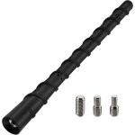 18cm mini antenne voiture courte, fm / am tige d'antenne de voiture, mini antenne de voiture universelle, ...