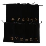 Vente 19. 5cm x 11cm mini bijoux cordon paquet plateau jeu cartes sac velours tarot carte stockage sac ...