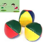 1pc / 3 pices jonglage ensemble de boules classique sac de haricot oreiller balles doux soulagement ...