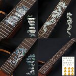 1pc guitare touche fretboard autocollants pont coupe poigne bande autocollant professionnel mini doigt ...