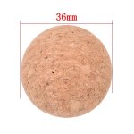 1pc li�ge bois massif baby - foot en bois table de foot ballon de foot balles b�b� pied fussball 36mm ...