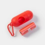 1pc poussette portable sac poubelle capsule et 1 paquets de sacs poubelle ensemble animal de compagnie ... 1pc poussette portable sac poubelle capsule et 1 paquets de sacs poubelle ensemble animal de compagnie ...