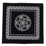 1pc velours tarot nappe autel pentacle soleil broderie jeu de socit tarot nappe 49cm x 49cm