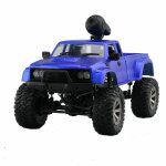2. 4g 4wd rc voiture 720p hd wifi fpv camion militaire tout - terrain w / lumi�re led rtr jouet, bleu ...