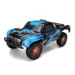 2. 4g 4wd short course truck rc car, bleu