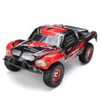 2. 4g 4wd short course truck rc car, rouge