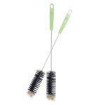 2 brosses de nettoyage a long manche pour biberons, 360 degr�s, pour nettoyer les biberons et les t�tines ...