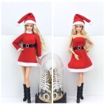 2 ensembles de poup�es filles de 30 cm habillent des v�tements a langer v�tements de no�l jupes et chapeaux ...