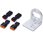 2 jeux de pi�ces de voiture rc: 1 jeu de si�ge moteur r�glable 540 et 1 jeu de connecteurs de prise de ...