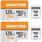 2 pack 128gb micro sdxc memory card compatible with gopro camera drone samsung sony tablet, high speed ...