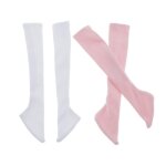 2 paires de 1 / 4 poupes, chaussettes pour 43cm bjd dod msd, dguisement
