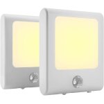 2 pcs lampe nuit avec détecteur de mouvement et capteur de lumière, veilleuse eclairage avec prise eu, ... 2 pcs lampe nuit avec détecteur de mouvement et capteur de lumière, veilleuse eclairage avec prise eu, ...