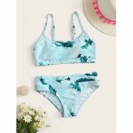 2 pcs / set infantile enfants fille maillots de bain imprimé tie - dye eté maillots de bain maillot de ... 2 pcs / set infantile enfants fille maillots de bain imprimé tie - dye eté maillots de bain maillot de ...