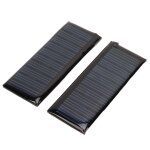 2 pices 45ma 5v mini panneaux solaires 3. 7v taux de conversion lev conomie d'nergie cellules solaires ...
