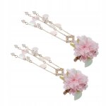2 pieces accessoires de cheveux de coiffure de mariage hanfu