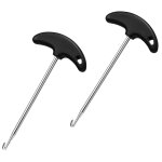 2 pices acier inoxydable hockey patin tendeur patin cl outil chaussure dentelle extracteur glace patin ...