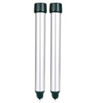 2 pices anti - taupes avec moteur a vibrations contrle des taupes, rpulsif contre les campagnols, ...