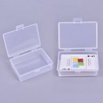 2 pices botes en plastique transparent cartes a jouer conteneur pp mallette de rangement emballage ...