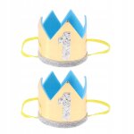 2 pieces casquettes enfants diademe cône chapeaux 2 pieces casquettes enfants diademe cône chapeaux