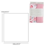2 pices coton bb couvertures lange d'emmaillotage couverture de couchage couette couverture de lit ...