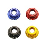 2 pièces écrous d'essieu de moyeu de roue de vélo 7075 en alliage d'aluminium m10 * p1. 0 écrou à vis ... 2 pièces écrous d'essieu de moyeu de roue de vélo 7075 en alliage d'aluminium m10 * p1. 0 écrou à vis ...
